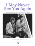 I May Never See You Again - Sheet Music Cover