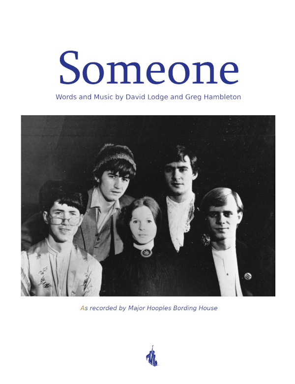 Someone - Sheet Music Cover